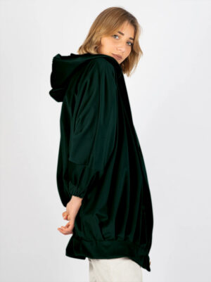 Blusão oversize veludo